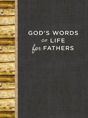 cover image of God's Words of Life for Fathers